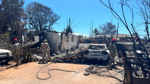 Hawaii wildfire: 'Everything we know is gone': Residents' shock at charcoaled homes after wildfires kill at least 80